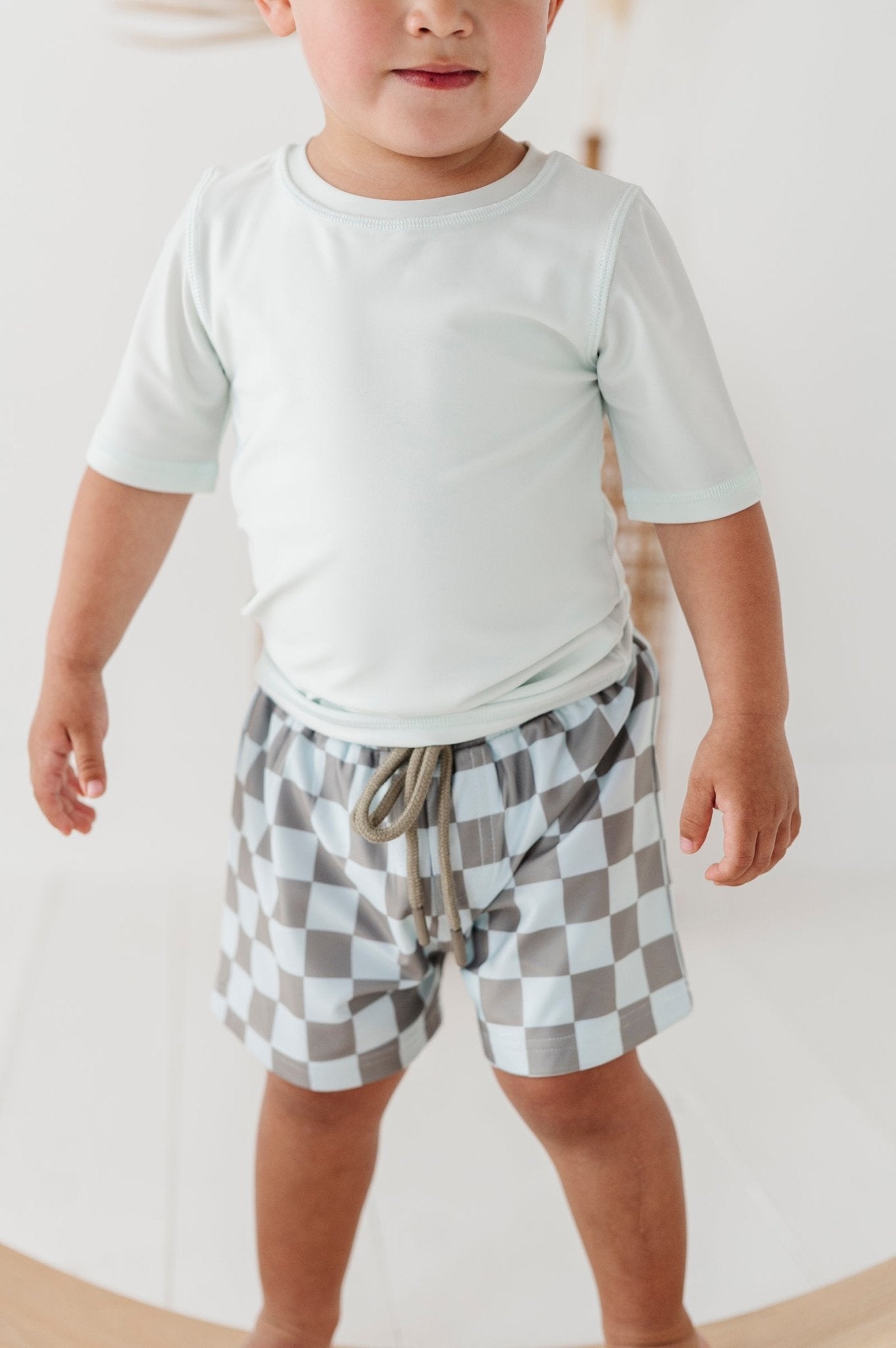 Short Sleeve Rash Guard Swim Shirt