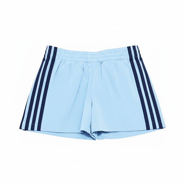 Tweenstyle By Stoopher - Light Blue/navy Lightweight Track Shorts