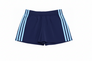 Tweenstyle By Stoopher - Navy Blue/light Blue Lightweight Track Shorts
