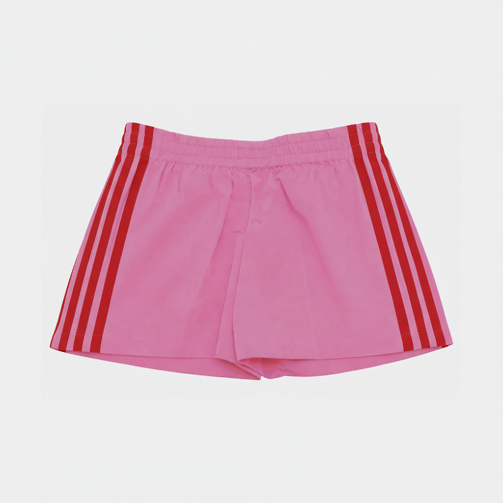 Tweenstyle By Stoopher - Pink/red Lightweight Track Shorts