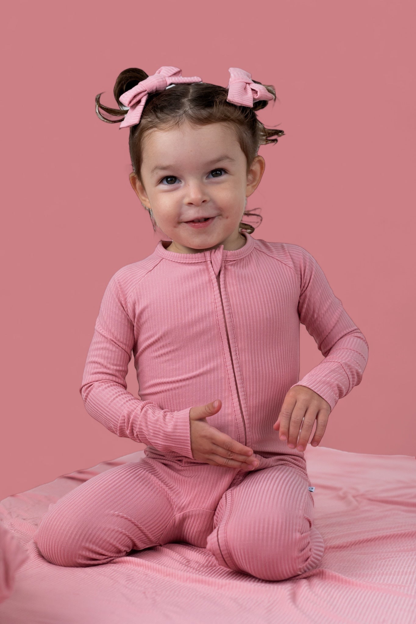 Mauve Rib Dream Romper