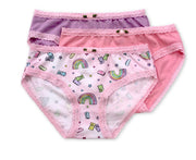 Esme - Girls 3 Pk Panty, Dreamy