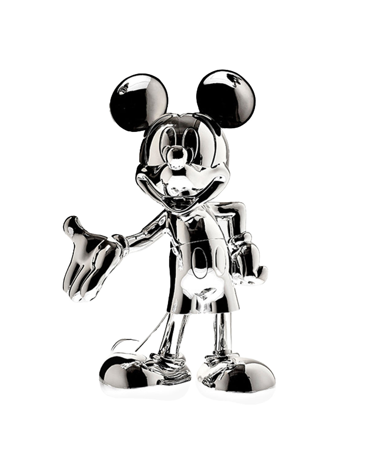 Mickey Mouse Welcome Silver 12in