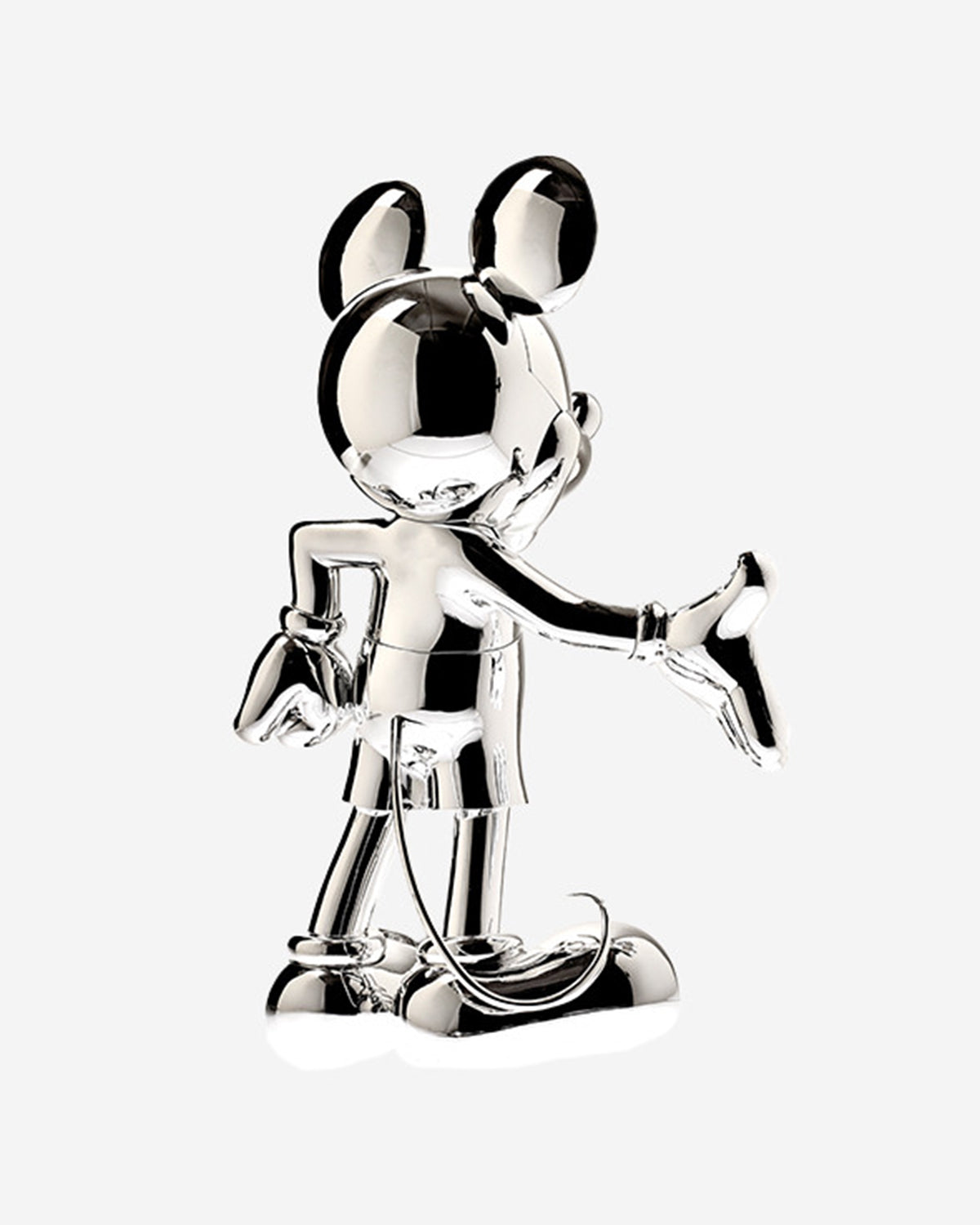 Mickey Mouse Welcome Silver 12in