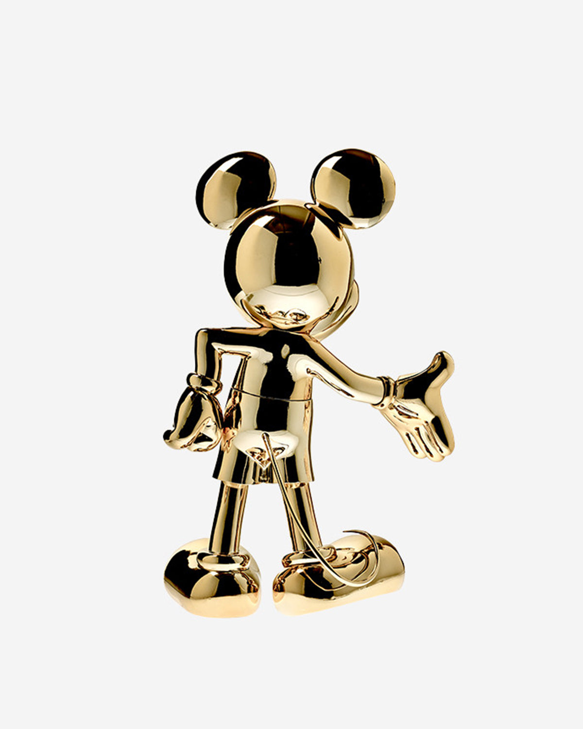 Mickey Mouse Welcome Gold 12in