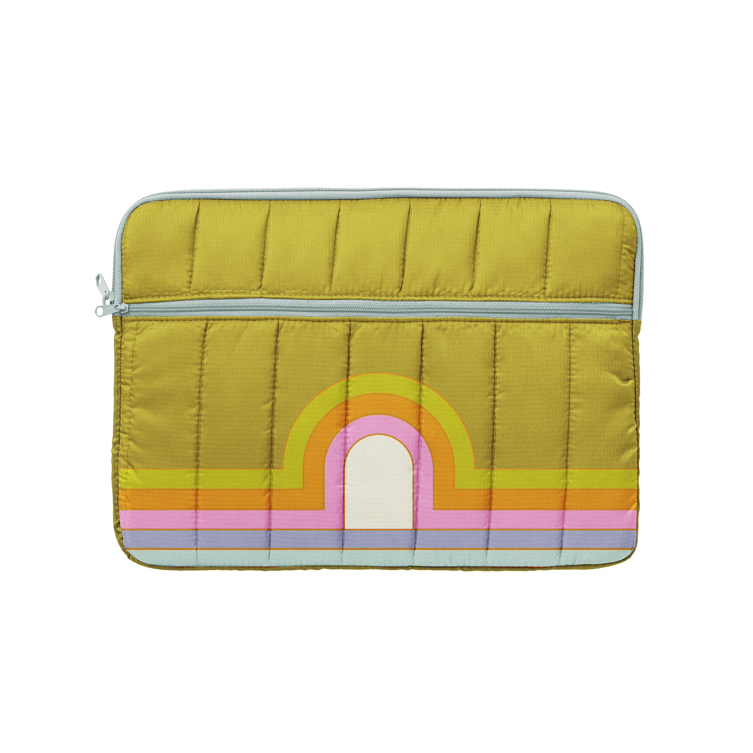 Ethereal Moon Puffy Zippered Pocket Laptop Sleeves