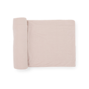 Stretch Knit Swaddle Blanket - Soft Blush