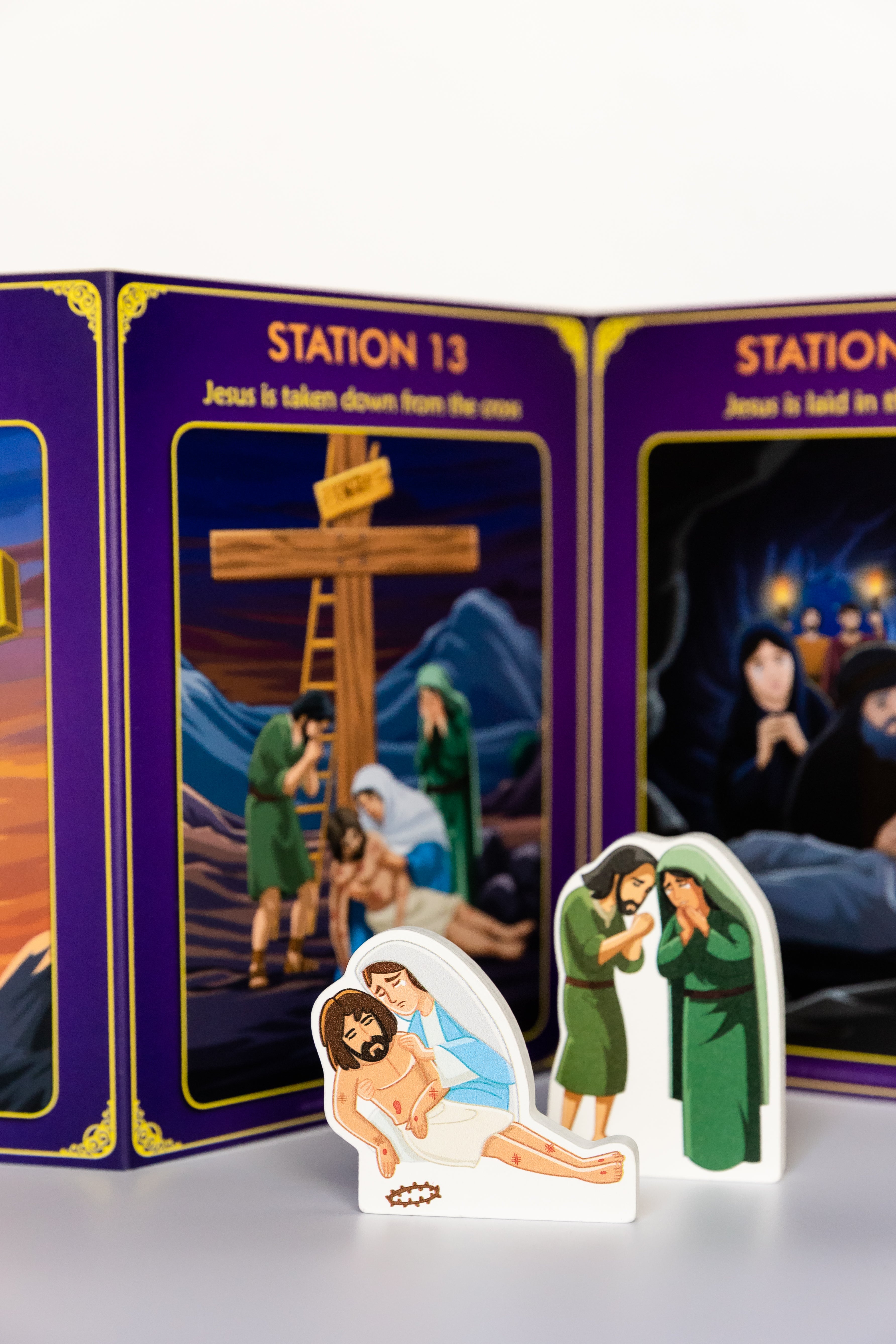 Stations Of The Cross Pray & Play Set - By & Brother Franci