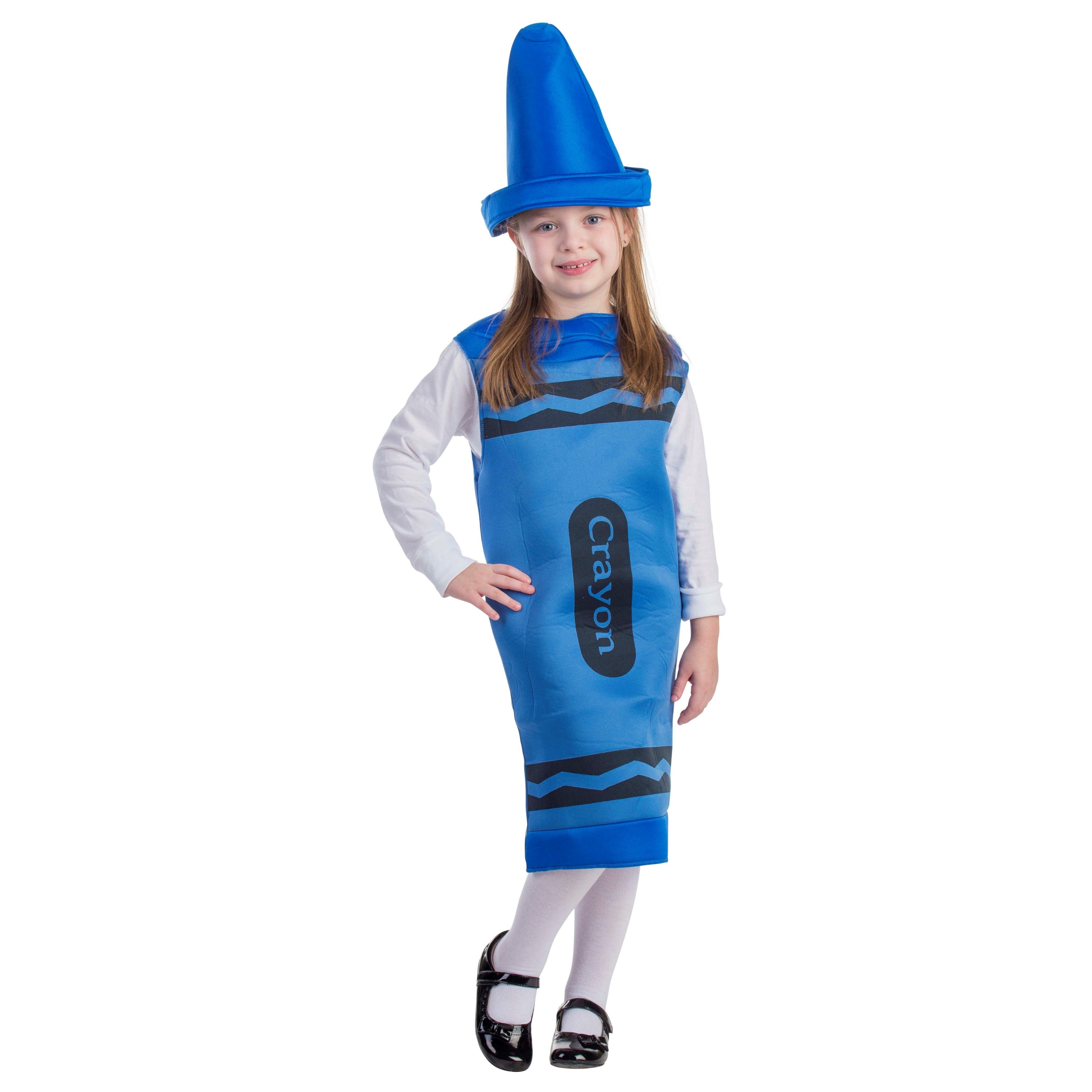 Blue Crayon Costume - Kids