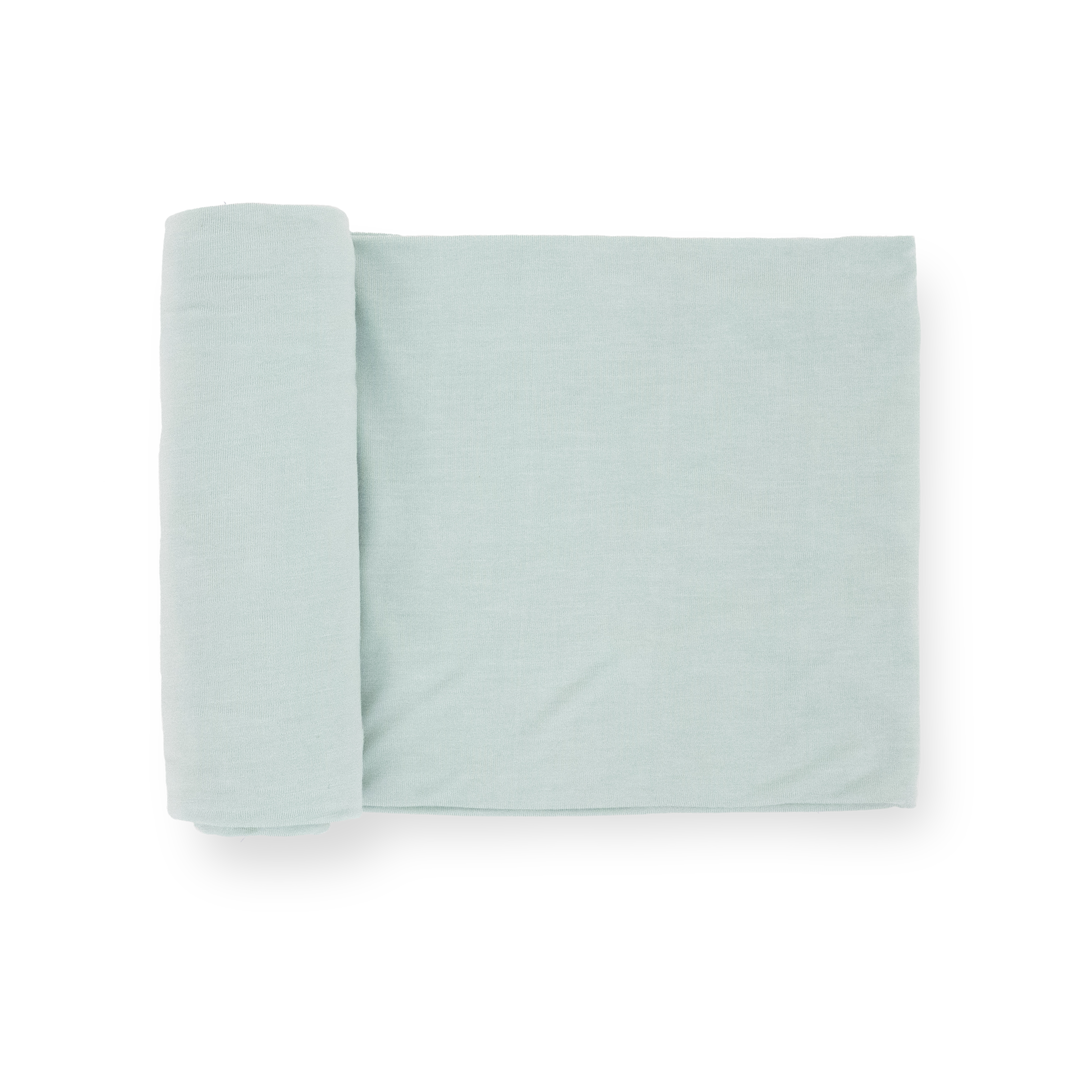 Stretch Knit Swaddle Blanket - Frost Green