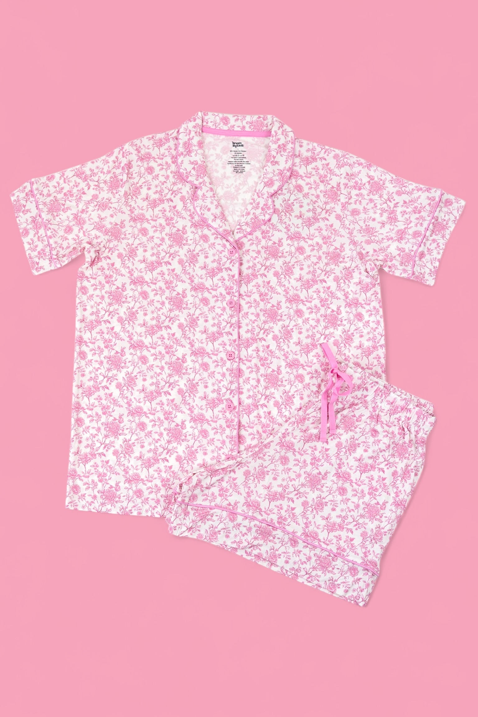 Rosewood Toile Women’s Dream Short Set