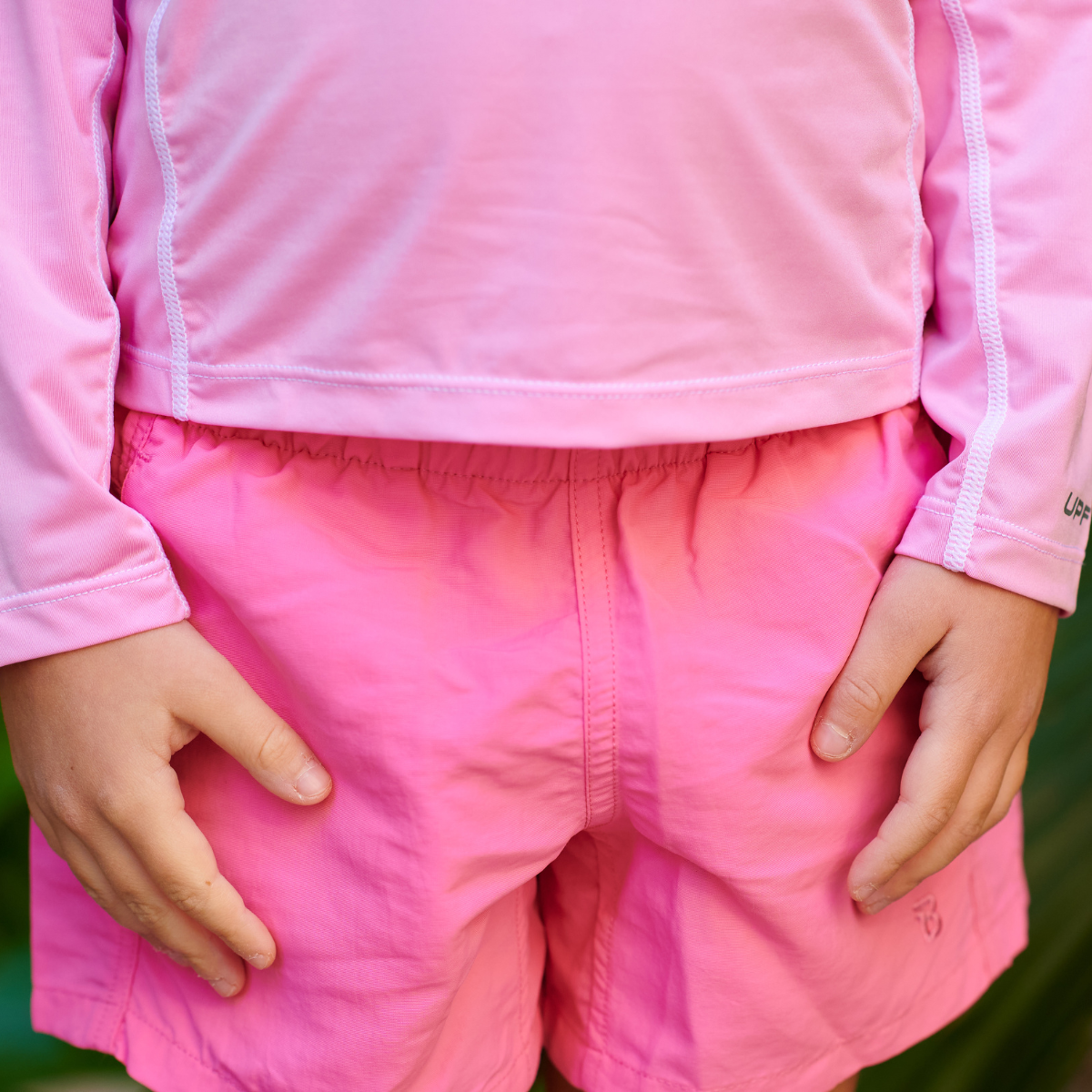 Upf 50+ Performance Short | Pink Paradise