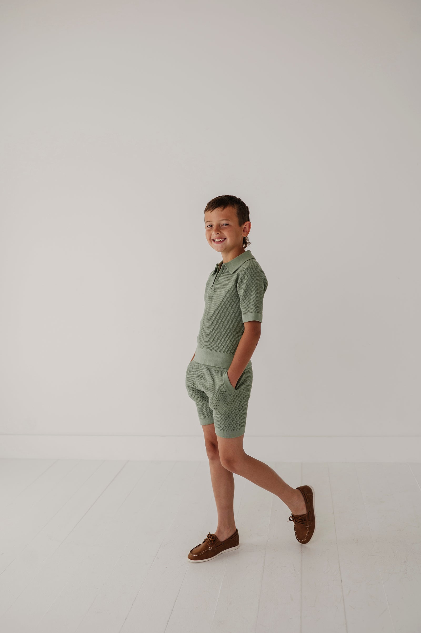 Boy's Knit Shorts
