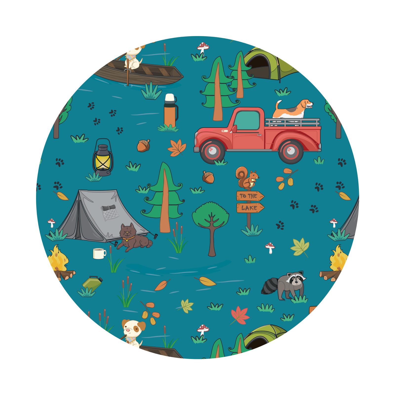 Camp Popoki Bamboo One Piece Zippy Pajamas