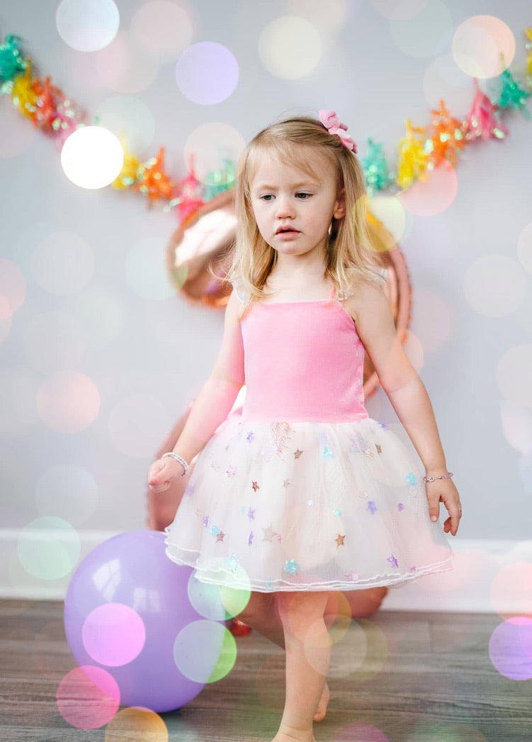 Birthday Dress & Bloomer Set ~ Pink