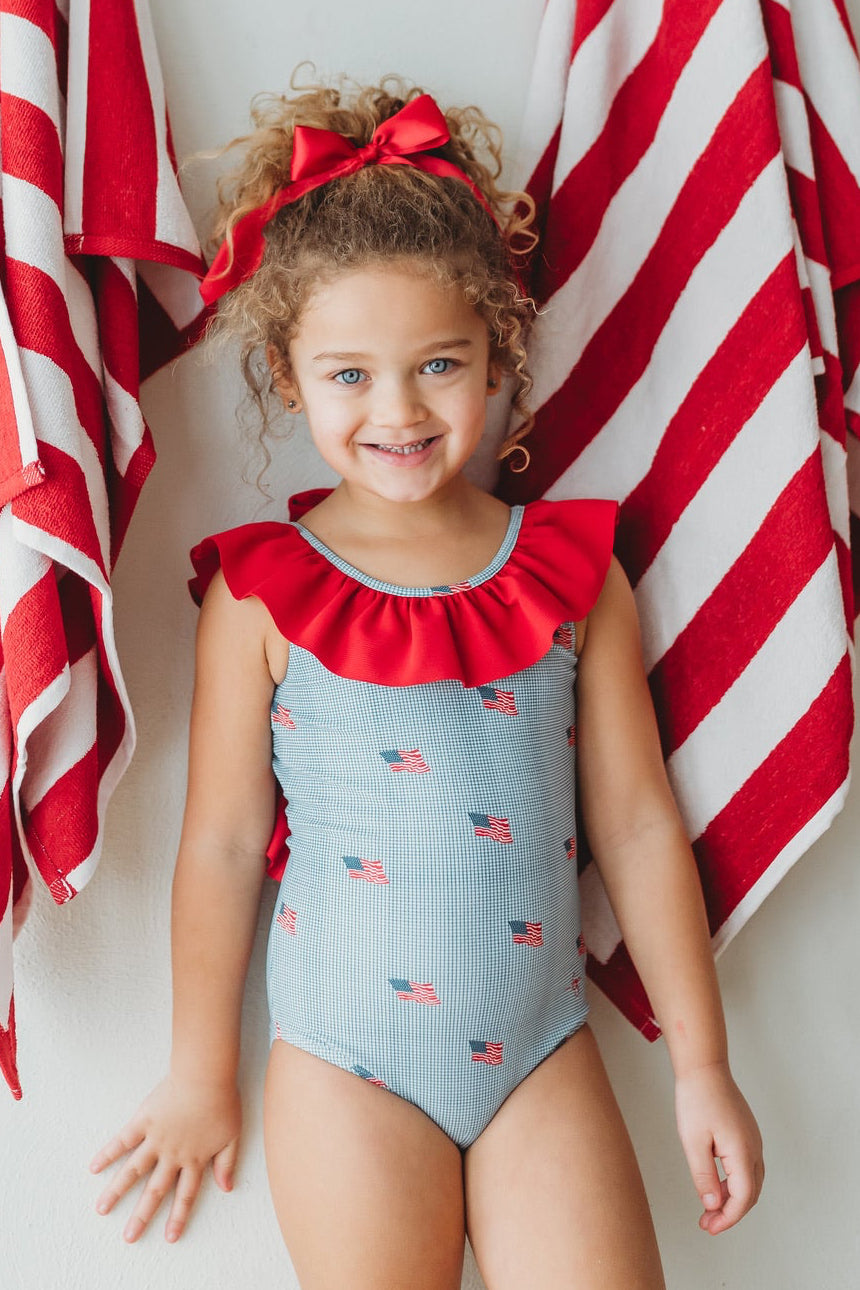 *preorder* Margot One Piece Swimsuit ~ Heritage Flag