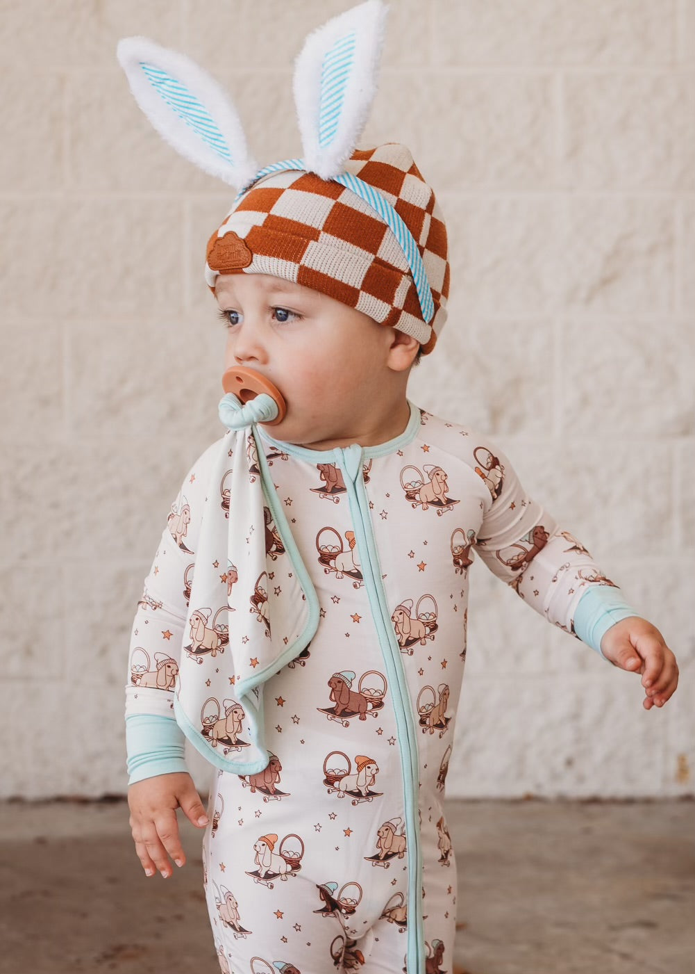 Skating Egg Hunt Dream Romper