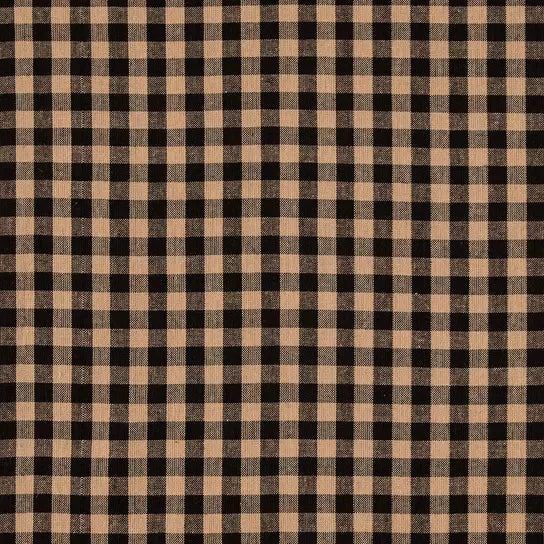 Brown Black Gingham Ruffle New Nursing Pillow Cover