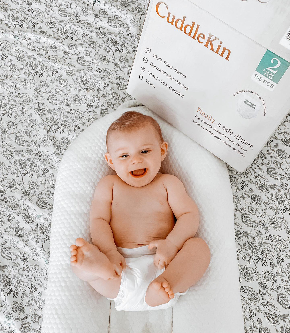 Cuddle-kin Bamboo Diapers - Guaranteed Rash & Leak Free