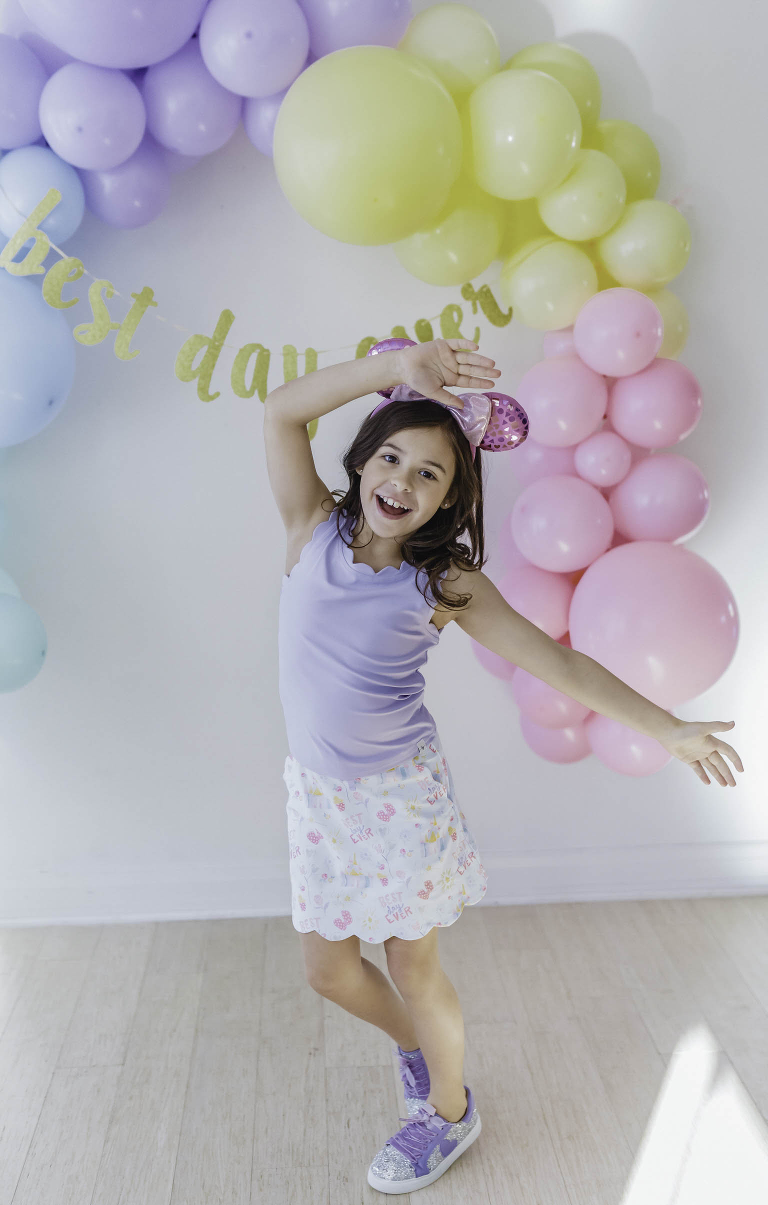 Best Day Ever Skort And Shirt Set