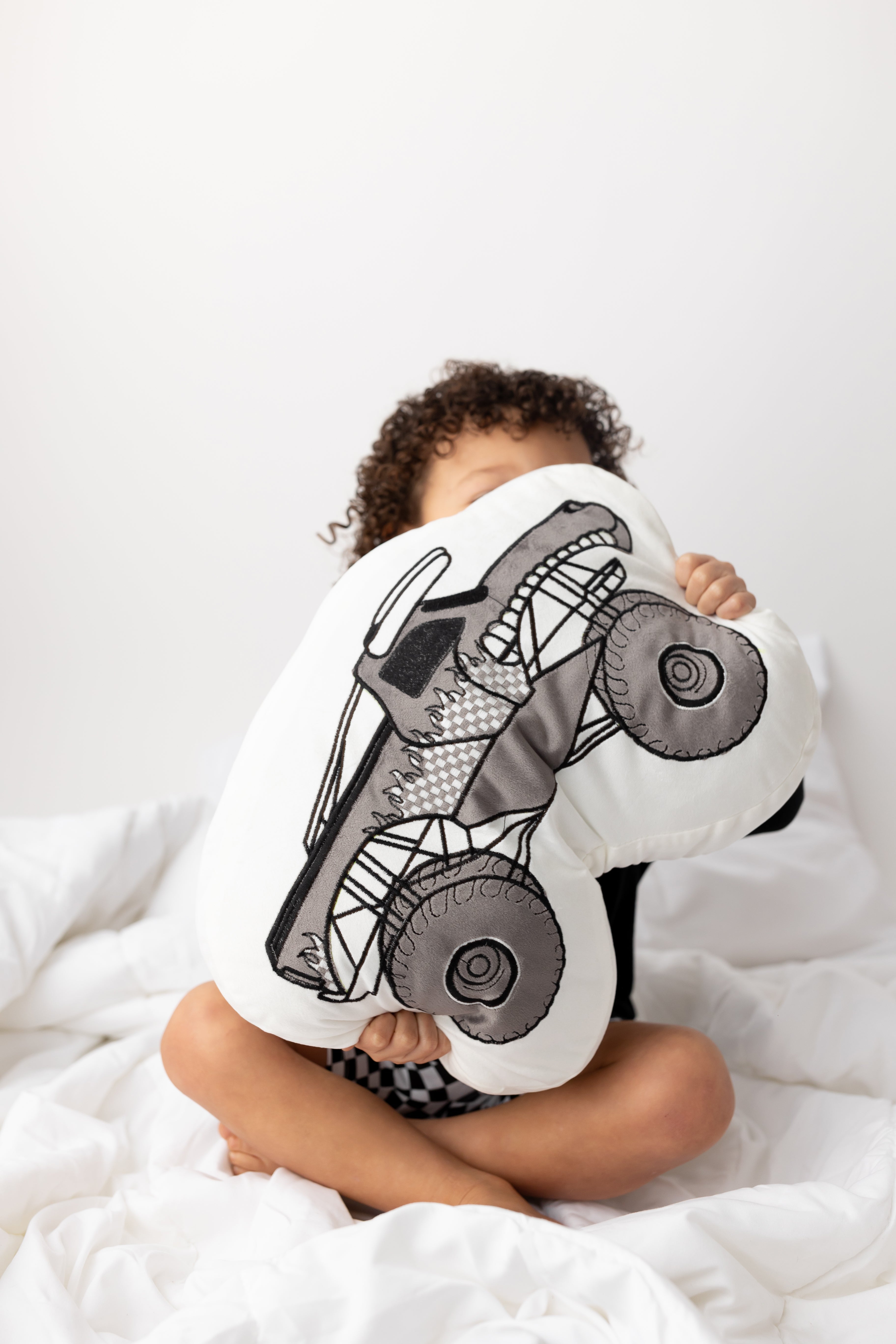 Crush Crew Checker Pillow