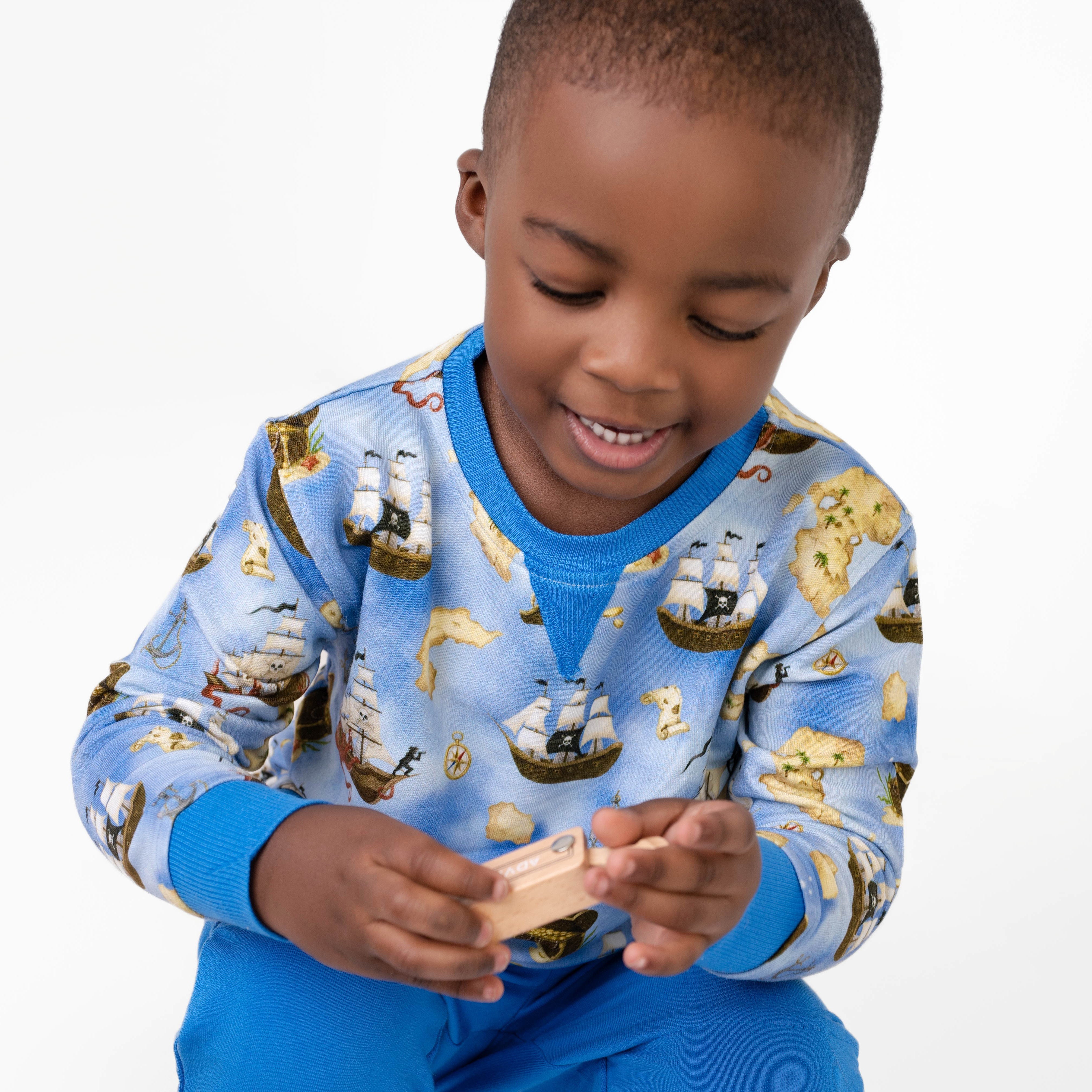 Maps And Mateys (pirate) Kids Jogger Set