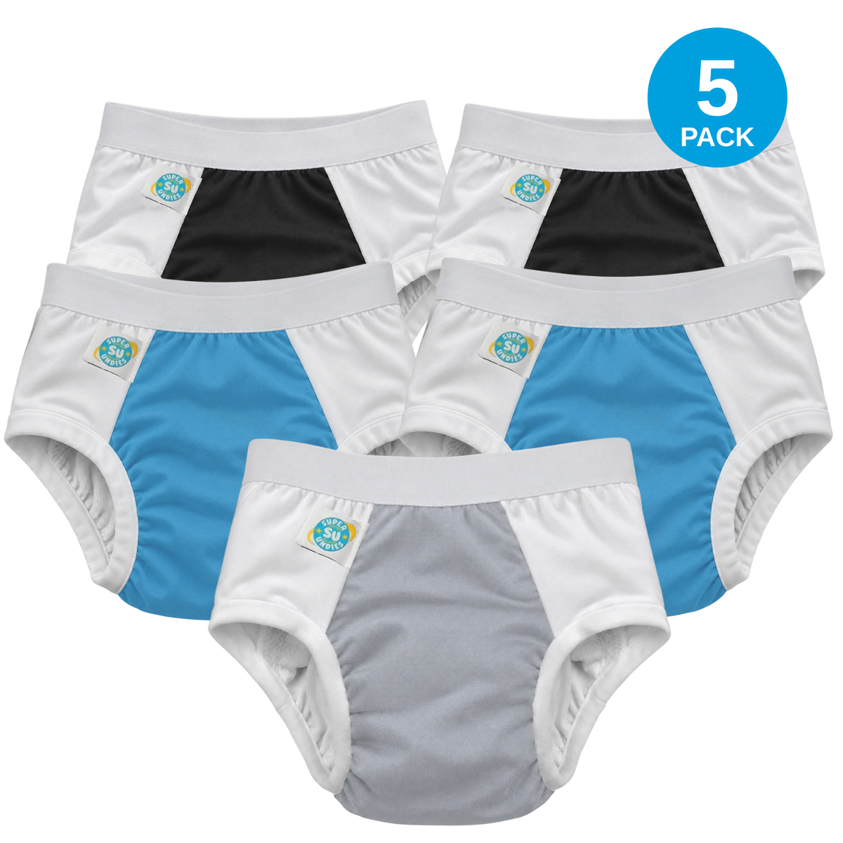 The 3-in-1 Waterproof Undies; A Diaper, Trainer And Swim Diaper In 1