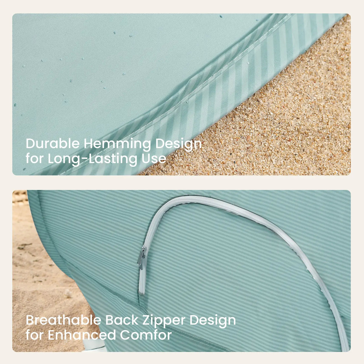 ® One-stop Beach Toy & Tent Set