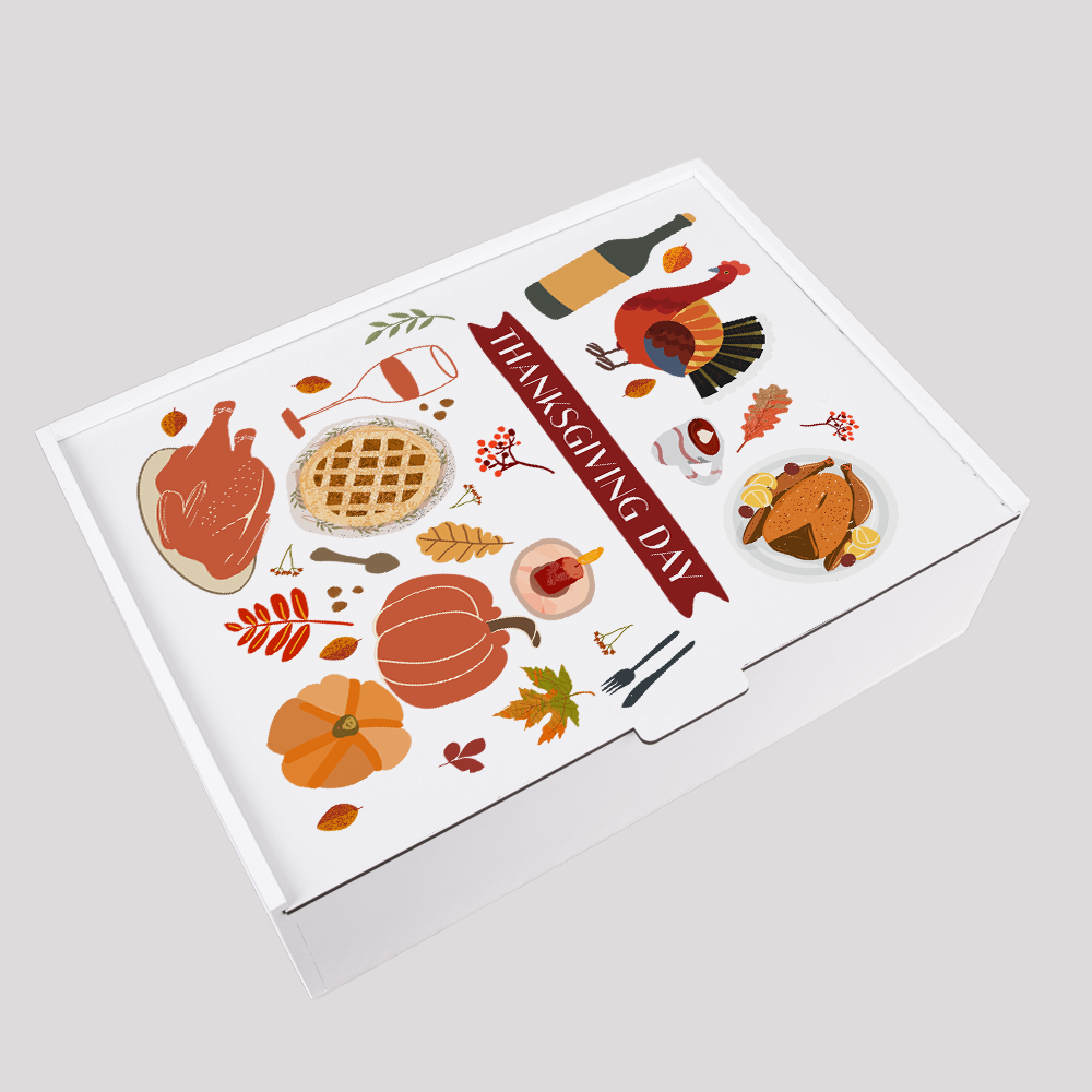 Gift Boxes For Thanksgiving Day Rectangular