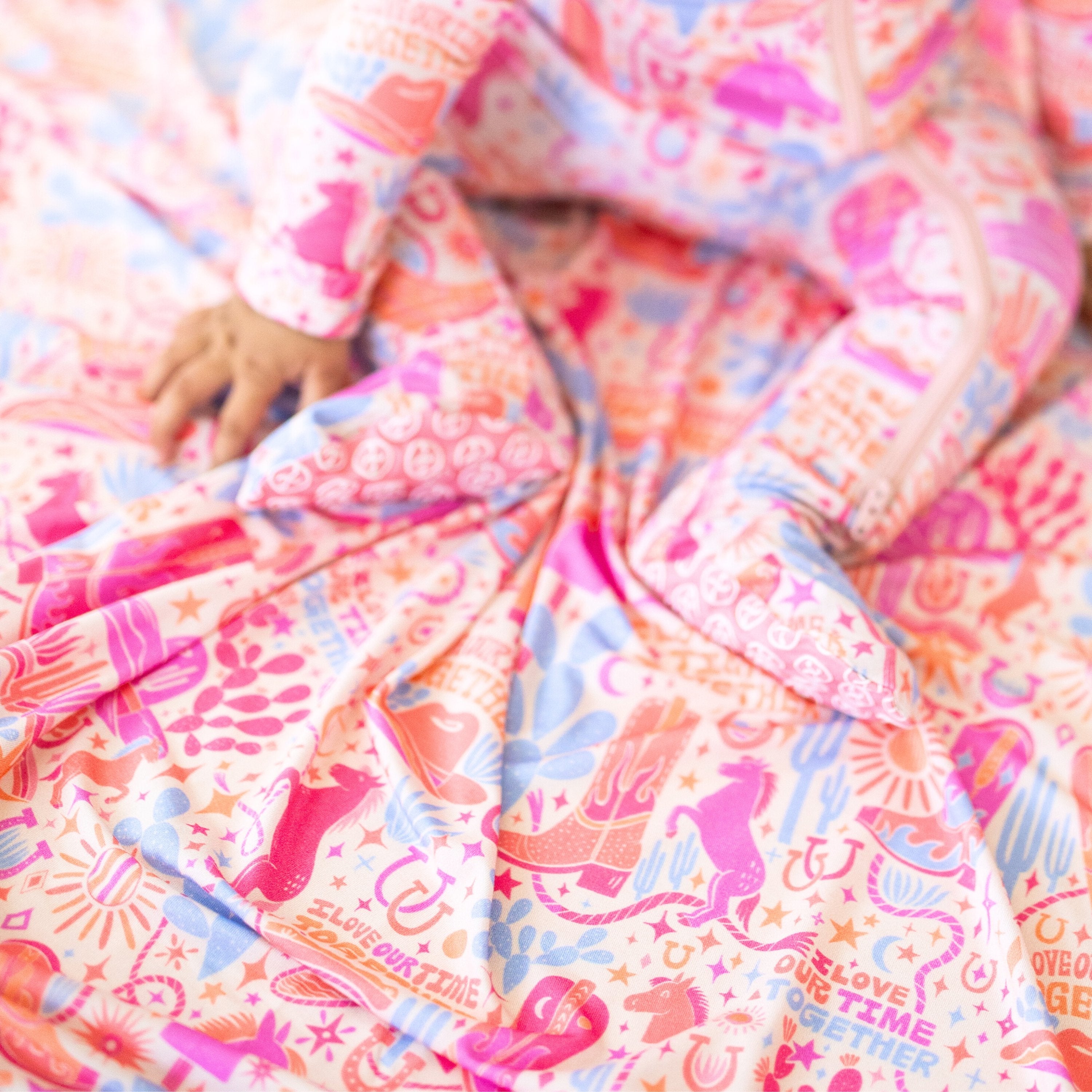 The Forever Swaddle Blanket | Saddle Up