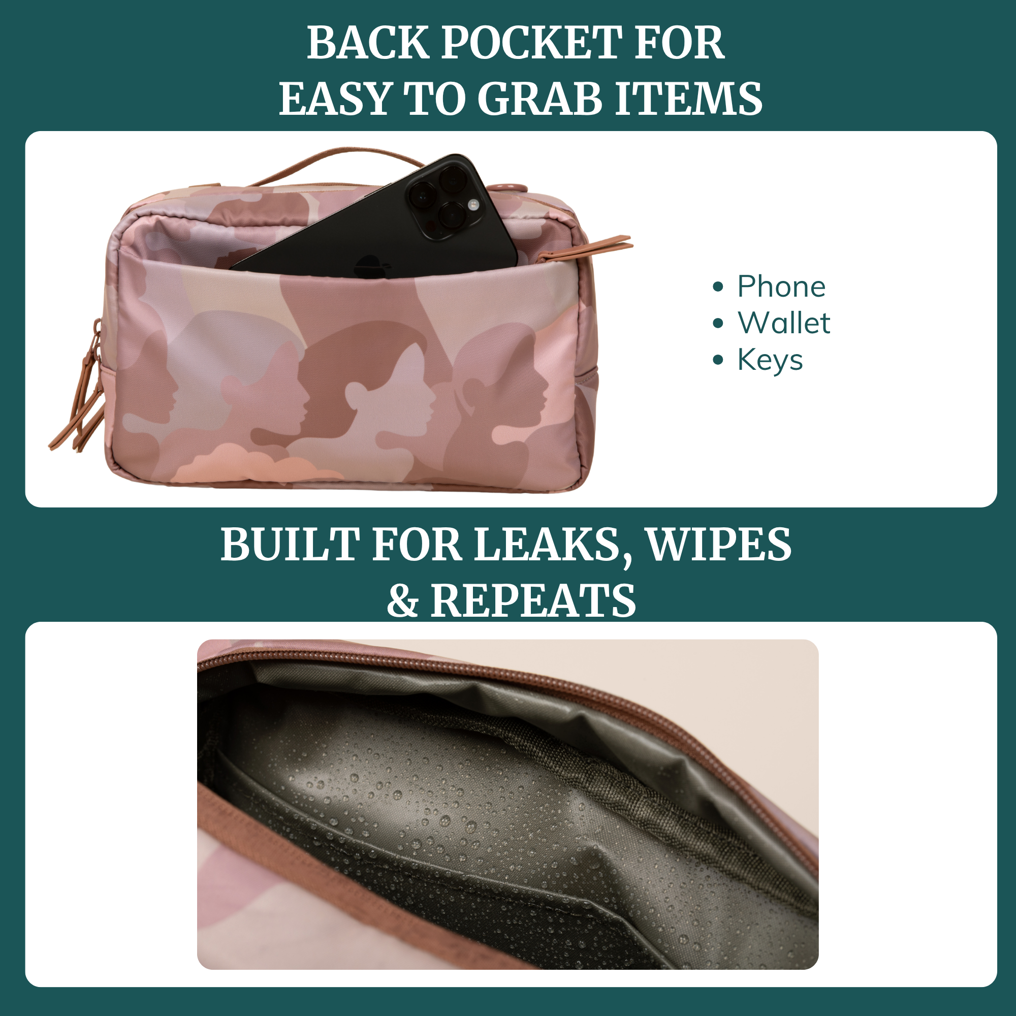 Wearable Breast Pump Bag With Cooler - Elsworth