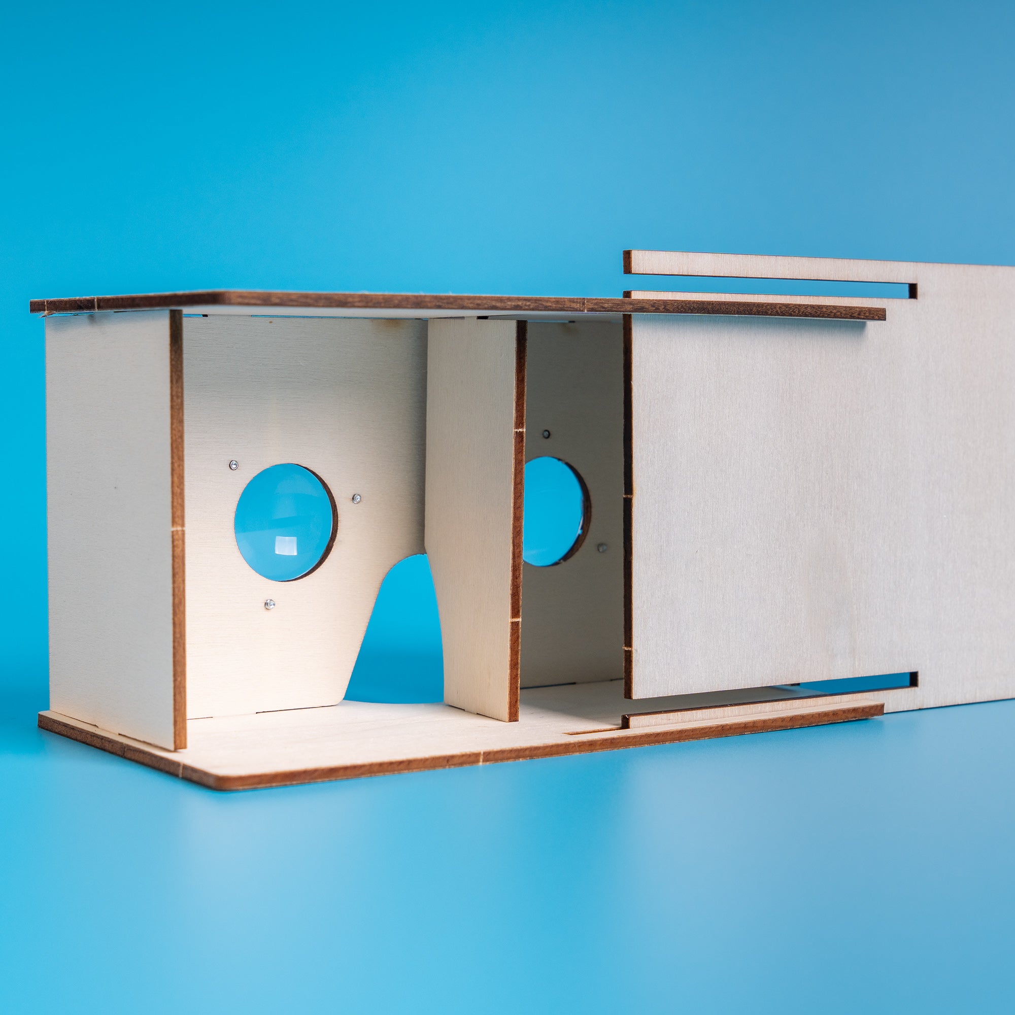 Diy Wooden Vr Headset Kit – Build Your Own Smartphone Virtual Reality Viewer