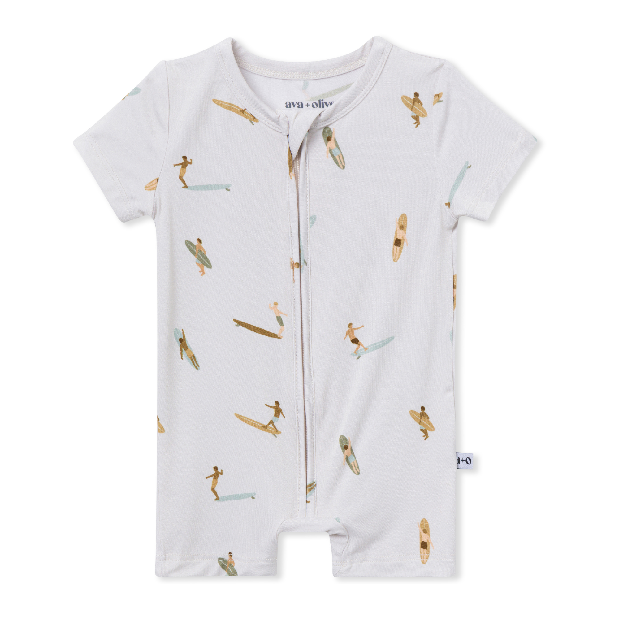Short Zip Romper