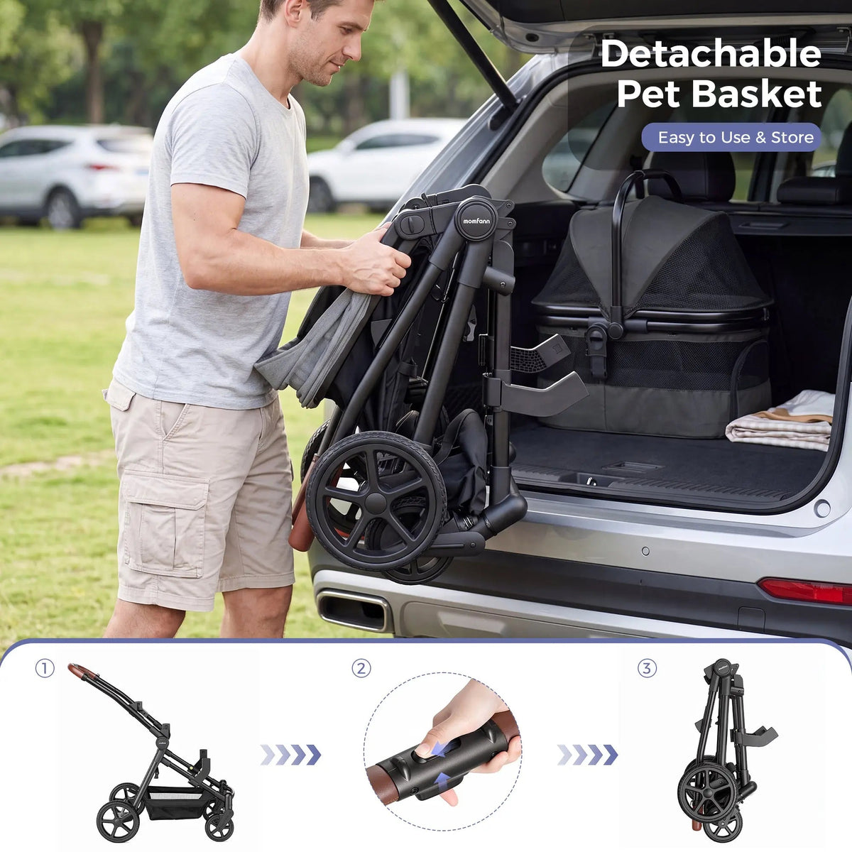 Wagon Stroller For Baby And Pet