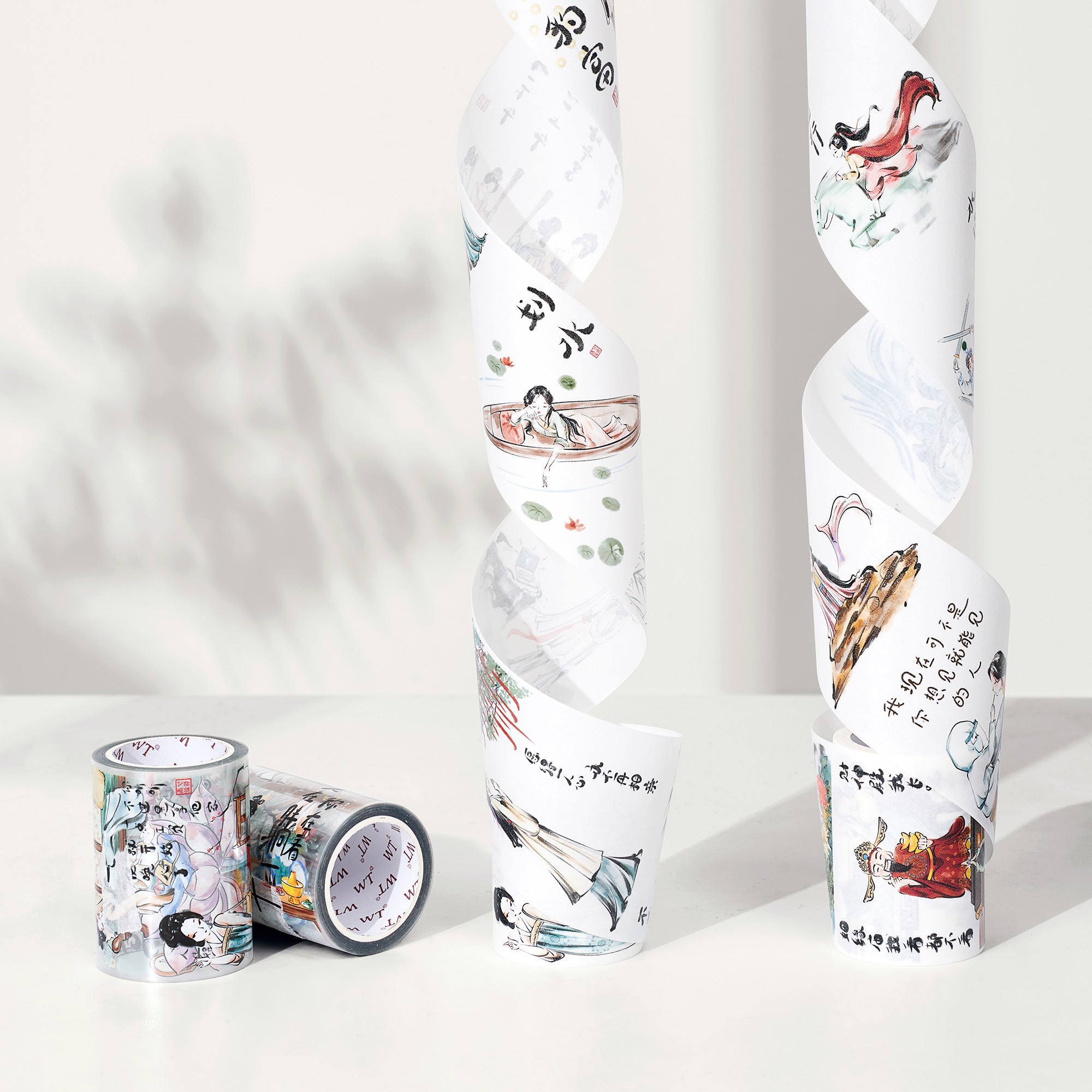 Laissez-faire  and Awaken Wide Washi / PET Tape by The Washi Tape Shop