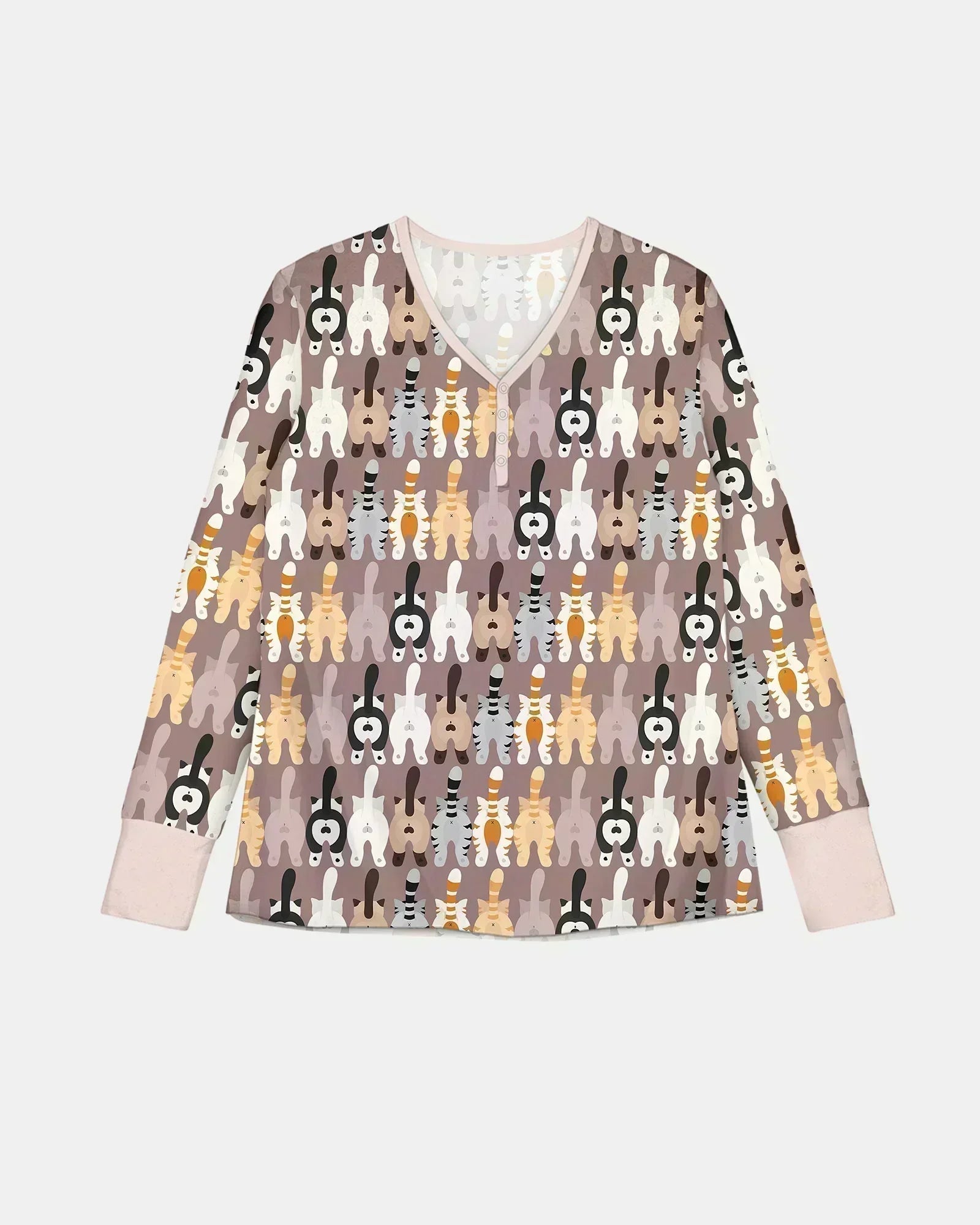 Cheeky Tails Bamboo Women Pajama Set