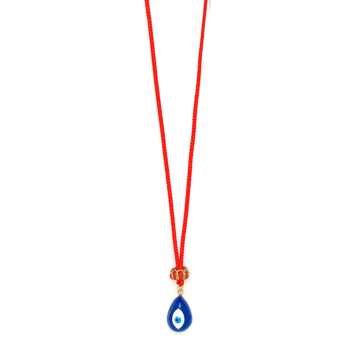 Kids Carnival Evil Eye Teardrop Necklace