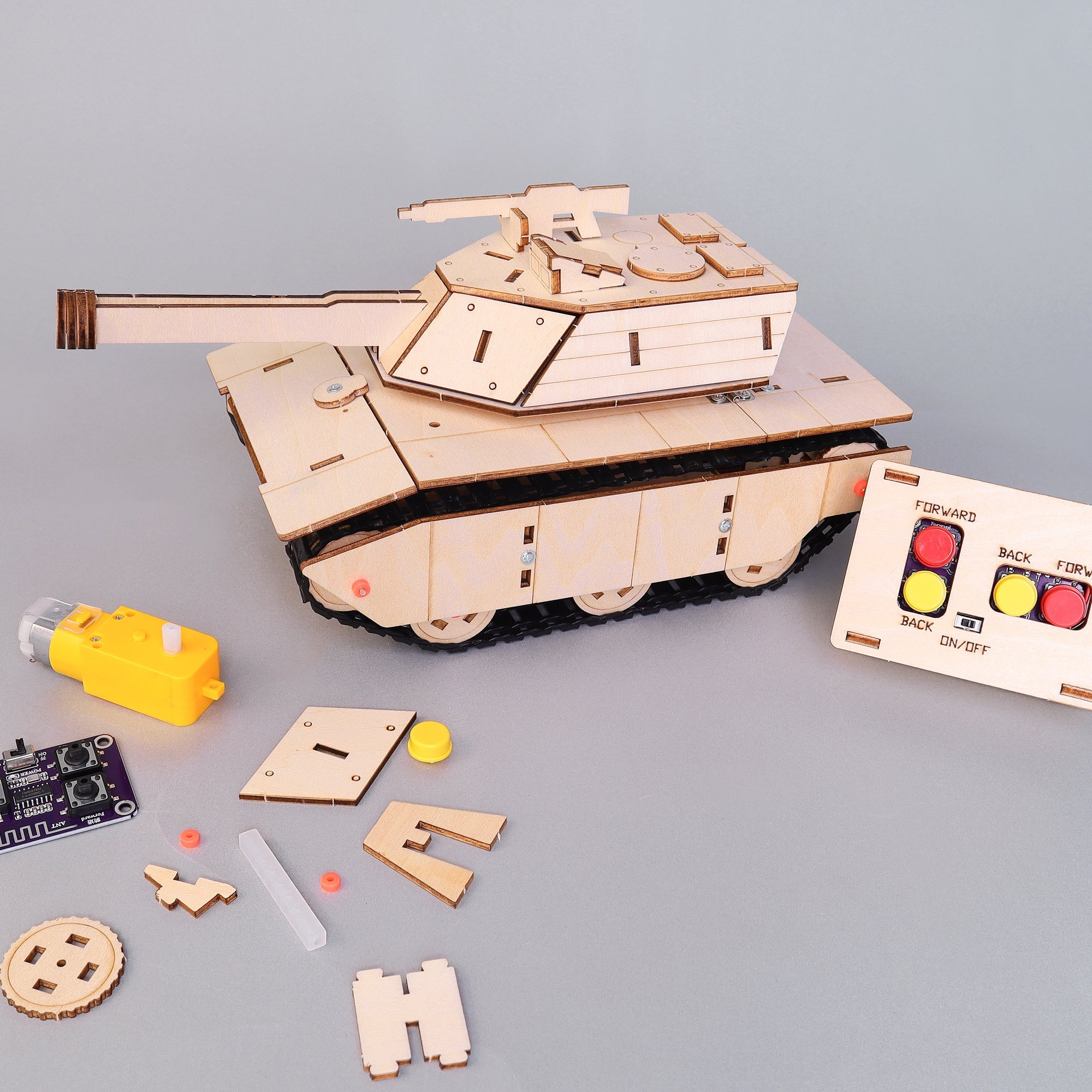 Rc Tankcam, Tank And Camera Mode, Educational Stem Kit