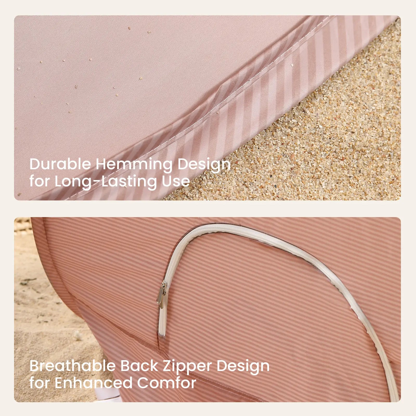 ® One-stop Beach Toy & Tent Set