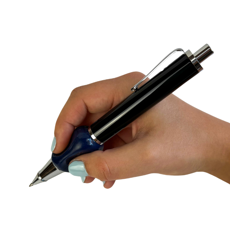 Heavyweight Ball Pen With The Pencil Grip