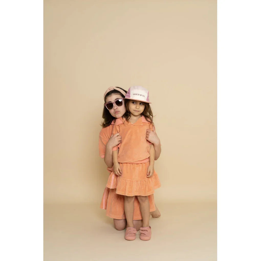 5 Panel Hat | Anti Uv - Mellow Yellow + Sienna