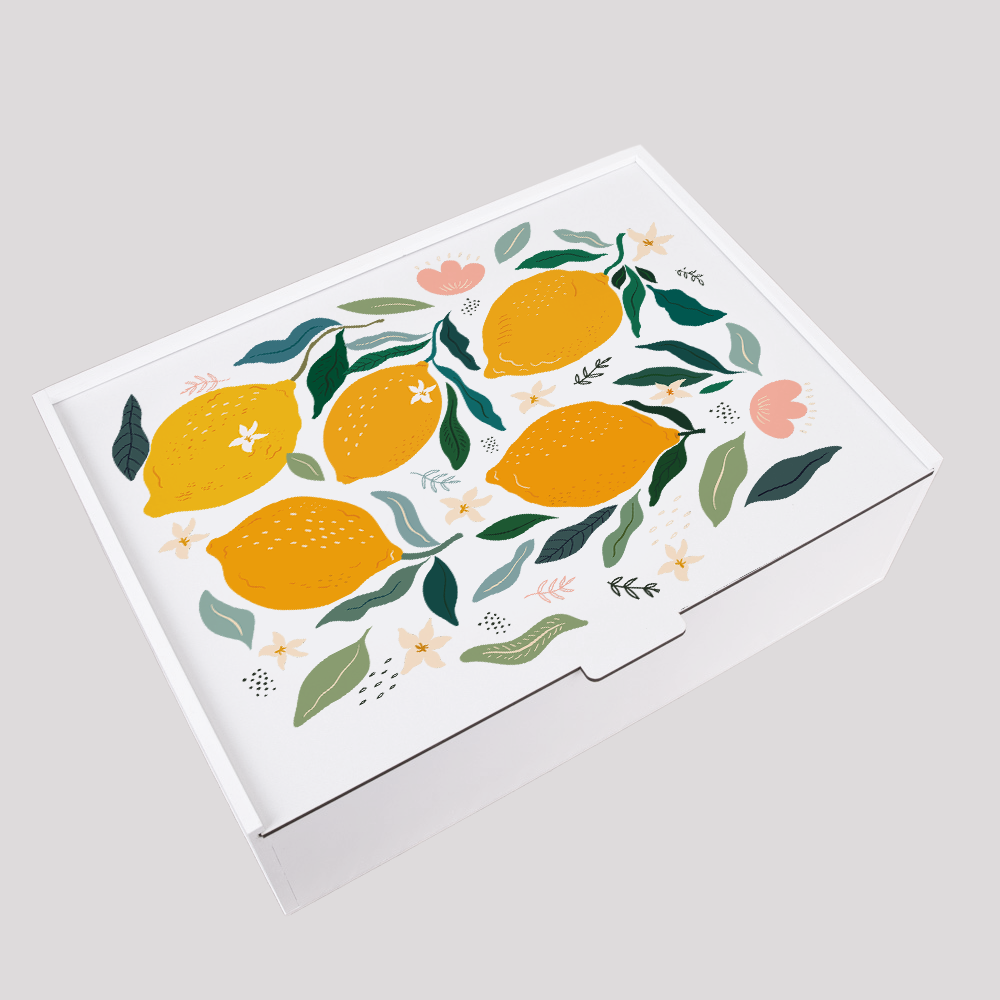 Food Gift Boxes Rectangular