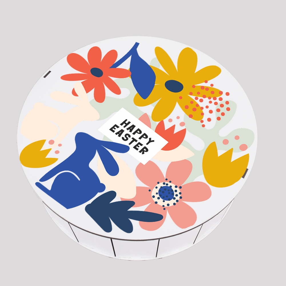 Gift Boxes For Easter Day  Round