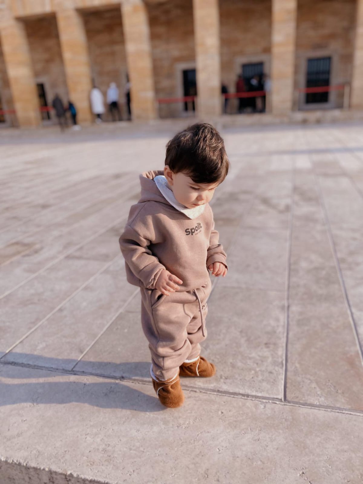 Organic Baby Booties, Newborn Booties Basic, Taba