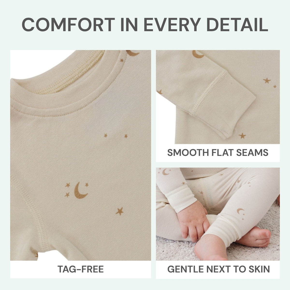 Pajama Modal Moons Stars