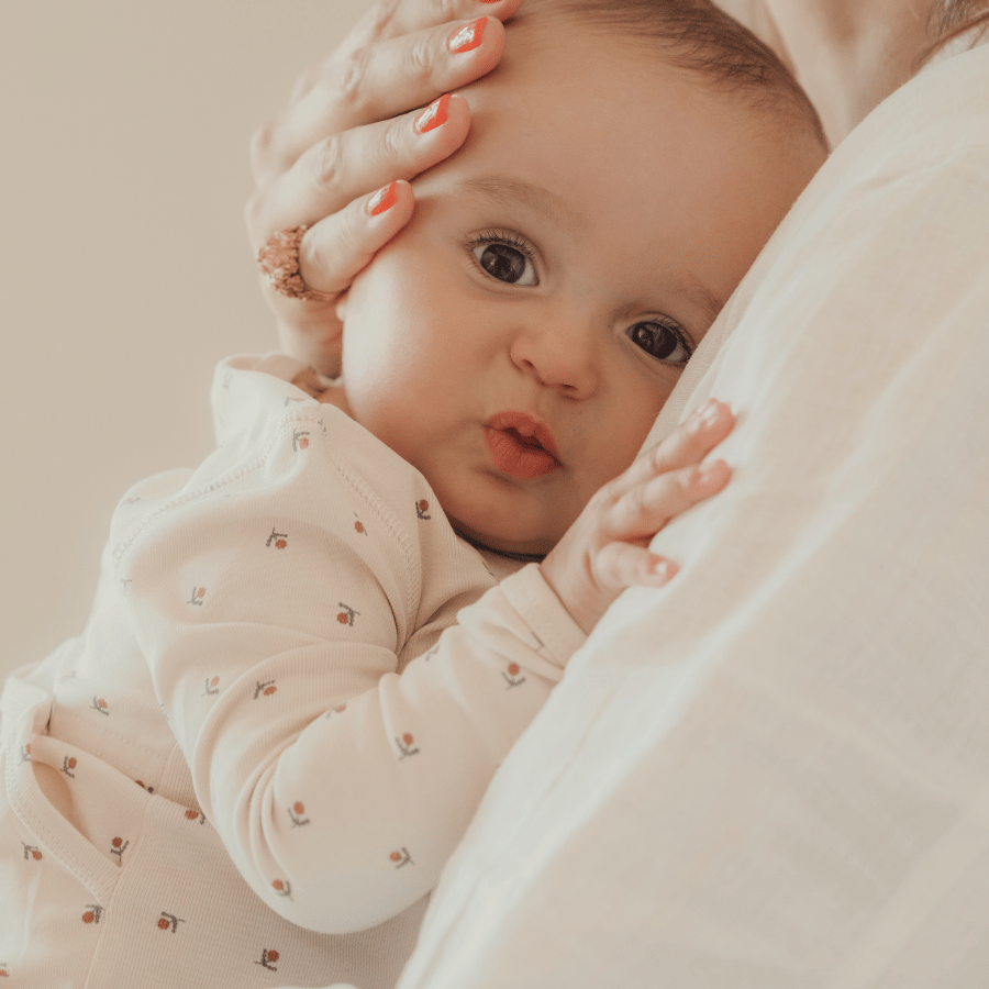 The Printed Blanket - Mini Stitch Red