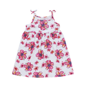 Hibiscus Kiss Bamboo Dress