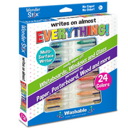 Wonder Stix, Set Of 24, Write On Almost Anything!