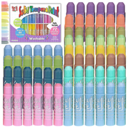 Kwik Stix Paint Sticks, Class Pack Set Of 72 Pastel Colors