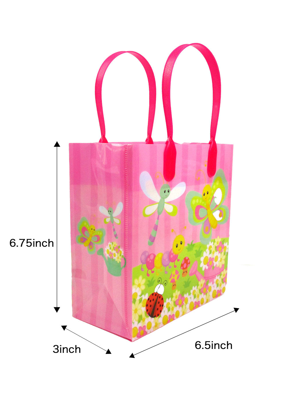 Spring Party Favor Treat Bags - Set Of 6 Or 12